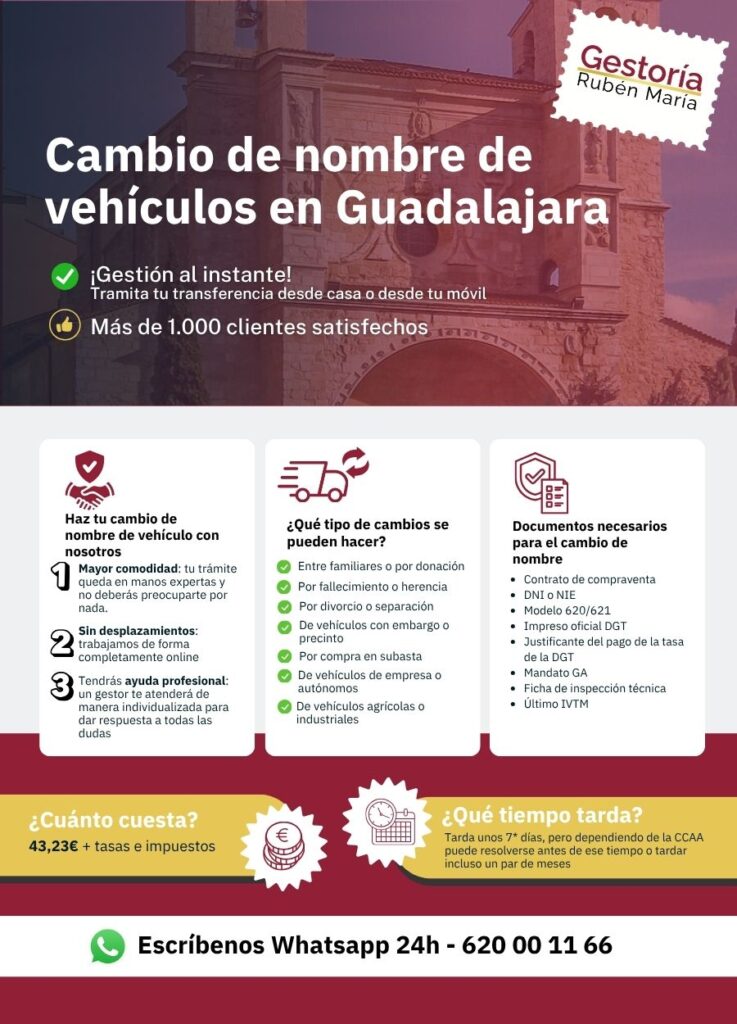 Gestoría especializada en cambio de nombre de vehículo en Guadalajara con trámite ágil y seguro